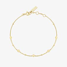 Ania Haie Chill Voyager 14ct Gold Plated Disc Bracelet B063-01G