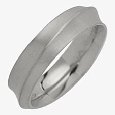 Ti2 Titanium 6mm Satin Flat Court Ring T.LR765.G
