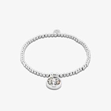 Clogau Tree Of Life 9ct Two Tone Mother Of Pearl Circle Affinity Bracelet 3SBB92R