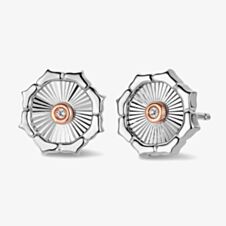 Clogau Silver & 9ct Rose Gold Nos Da Stud Earrings 3SNDA0719