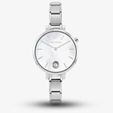 Nomination Ladies Composable Time Mother of Pearl Cubic Zirconia Dial Bracelet Watch 076033/008