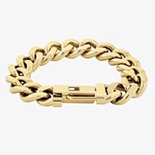 Tommy Hilfiger Mens Wild Gold Chain Bracelet 2790638