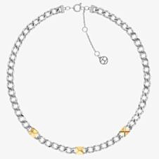Tommy Hilfiger Gianna Ladies Two Tone Stainless Steel Necklace 2780912