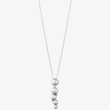 Georg Jensen Moonlight Grapes Sterling Silver Necklace 20000662