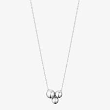 Georg Jensen Moonlight Grapes Sterling Silver Beaded Necklace 10014437