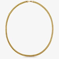 Guess My Chains Gold-Tone Chain Necklace UMN01337YG