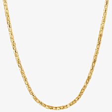 Fred Bennett Everyday Unity Gold IP Popcorn Chain Necklace N4568