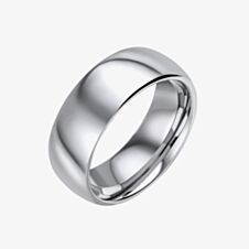 Fred Bennett Tungsten Plain Polished Ring R3889