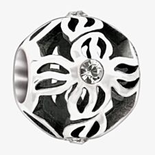 Chamilia Clear Crystal Pinwheel Bead 2025-0832