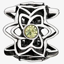 Chamilia Yellow Crystal Dahlia Bead 2025-0835