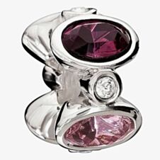Chamilia Majestic Purple Crystal Oval Bead 2083-0205