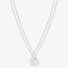 Nomination Sempre Con Me Engravable Yin Yang Double Necklace 029703/029