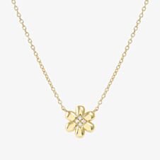 Nomination Petit Sparkle Gold Flower Necklace 242303/012
