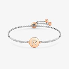 Nomination Milleluci Two Tone Letter R Bracelet 028007/018