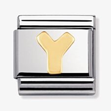 Nomination CLASSIC Gold Letters Y Charm 030101/25