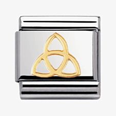 Nomination CLASSIC Gold Celtic Trinity Knot Charm 030119/04