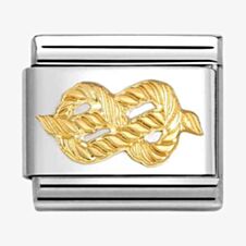 Nomination CLASSIC Classic Rope Knot Charm 030149/59
