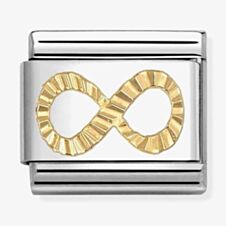 Nomination Classic Symbols Diamond Cut Infinity Charm 030149/66 *