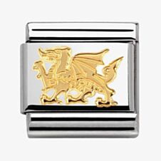 Nomination CLASSIC Gold Animals of Earth Dragon Charm 030112/31