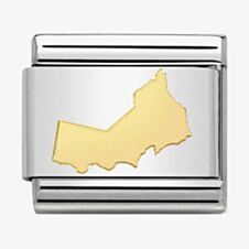 Nomination Classic Geographic Symbols 'Oman' Charm 030128/18