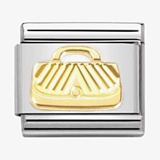 Nomination CLASSIC Composable Gold Coated Handbag Charm 030149/48