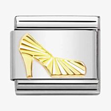 Nomination CLASSIC Composable Gold Coated High Heel Shoe Charm 030149/49