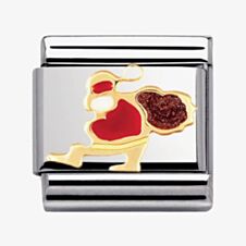 Nomination CLASSIC Gold Christmas Santa Claus Charm 030225/10