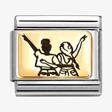 Nomination CLASSIC Gold Concert Friends Charm 030166/41