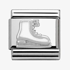Nomination CLASSIC Silvershine Christmas Ice Skate Charm 330204/04