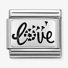 Nomination CLASSIC Composable Plates Love With Flower Charm 330109/59