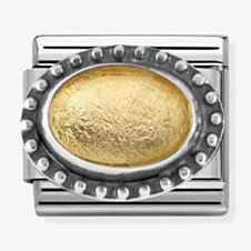 Nomination CLASSIC Silvershine Gold Rock Crystal Charm 330502/02