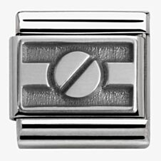 Nomination CLASSIC Silvershine Honolulu Oxidised Screw Charm 330102/17