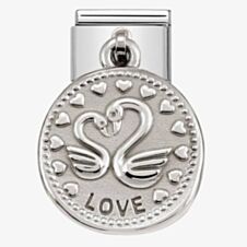 Nomination CLASSIC Silvershine Wishes Love Charm 331804/08