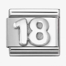 Nomination CLASSIC Composable Oxidised Silver 18 Charm 330101/56*