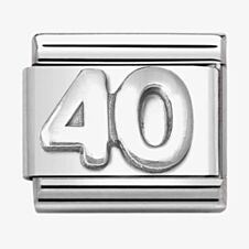 Nomination CLASSIC Composable Oxidised Silver 40 Charm 330101/59
