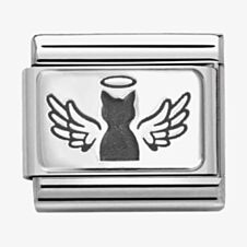 Nomination CLASSIC Composable Angel Cat Charm 330111/45
