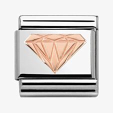 Nomination CLASSIC Rose Gold Symbols Brilliant Charm 430104/18