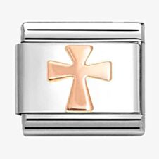 Nomination CLASSIC Rose Gold Cross Charm 430104/56