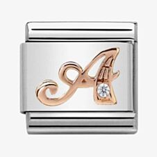 Nomination CLASSIC Rose Gold Letters A Charm 430310/01