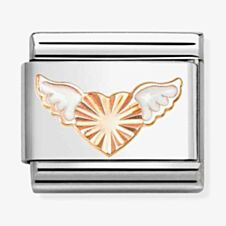 Nomination Classic Symbols Winged Heart Charm 430202/46 *