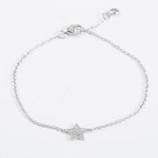 Crislu Sterling Silver Cubic Zirconia Star Bracelet 9010068B60CZ