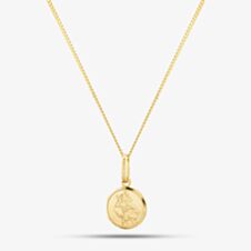 9ct Gold St Christopher and Chain ST-SC001