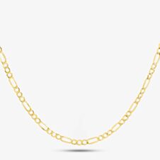 9ct Yellow Gold 16 Inch Figaro Chain HF070-16