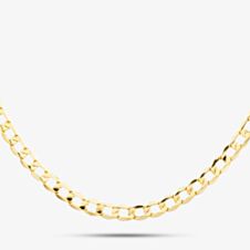 9ct Yellow Gold 22 Inch Curb Chain HC080-22