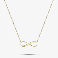 9ct Yellow Gold Adjustable Infinity Necklace 1.19.8154