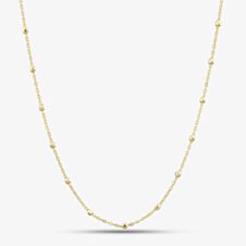 9ct Yellow Gold 16 Inch Ball Trace Chain 1.13.7903