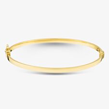 9ct Yellow Gold 3mm Tube Bangle 1.31.2111