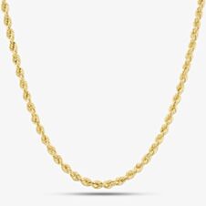 9ct Yellow Gold 20 Inch Rope Chain 1.12.0185