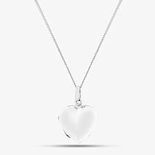 Sterling Silver Heart Locket Pendant 8.65.1443