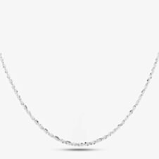 Silver 20 Inch Fancy Necklace CA4DC040/0.50